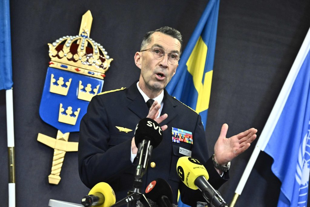 Ruotsin Puolustusvoimien Komentaja Ei Halua Ennakkoehtoja Ydinaseille ...