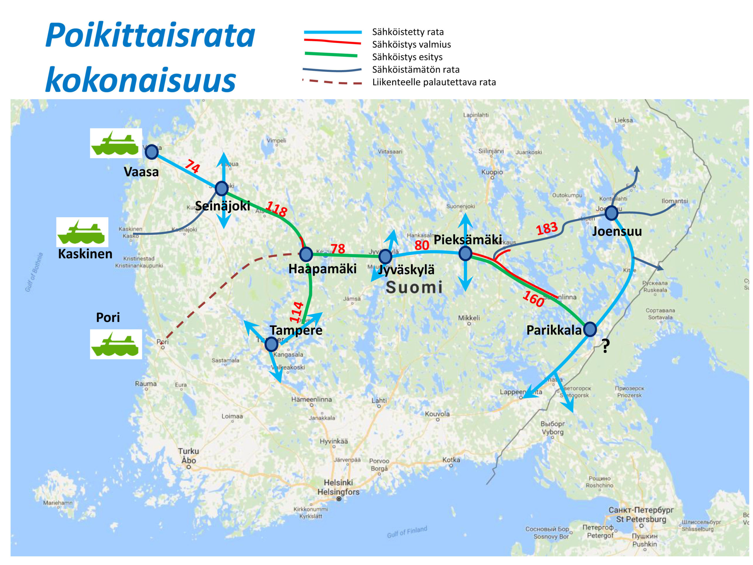 Lauri Oinonen tuohtunut siltarumpupuheista: ”Ei pelkkä radanpätkä, vaan  yhdeksän maakuntaa maailmalle vievä rataverkosto” 