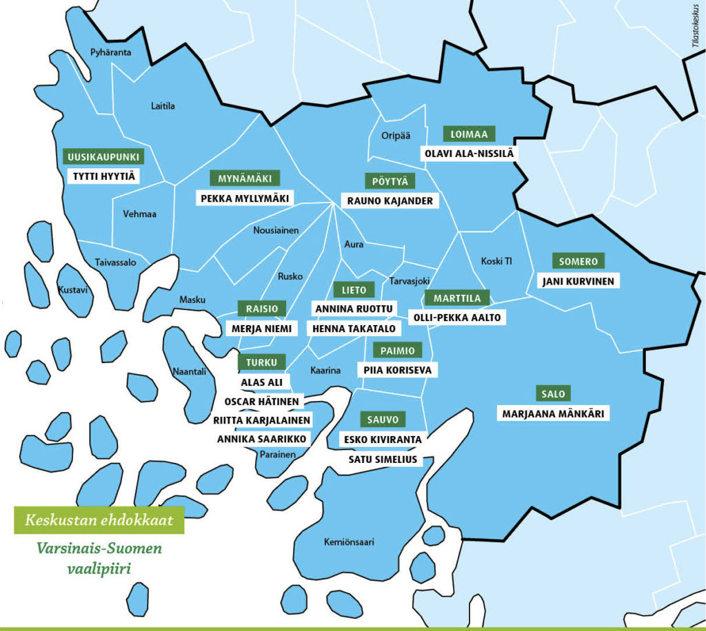 Analyysi: Varsinais-Suomen vaalipiirissä käydään politiikan tähtien  äänikisa 